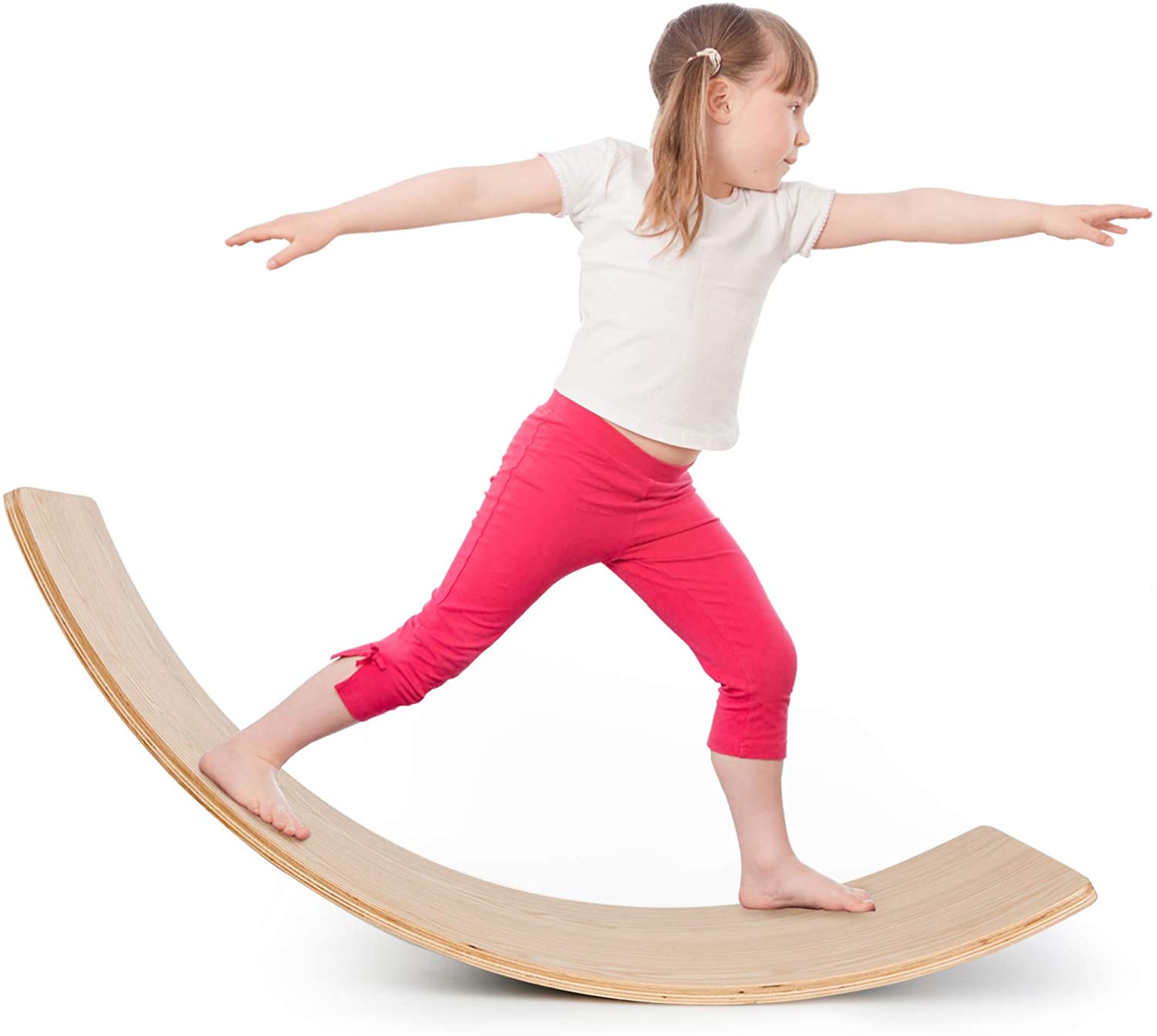 Tabla balanceadora en madera – Equilibrio y estimulación vestibular –  Asistronic