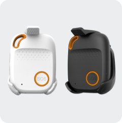 Rastreador GPS SOS para niños con altavoz, seguimiento en tiempo real,  botón SOS, pequeño, ligero, resistente al agua, dispositivo de seguridad